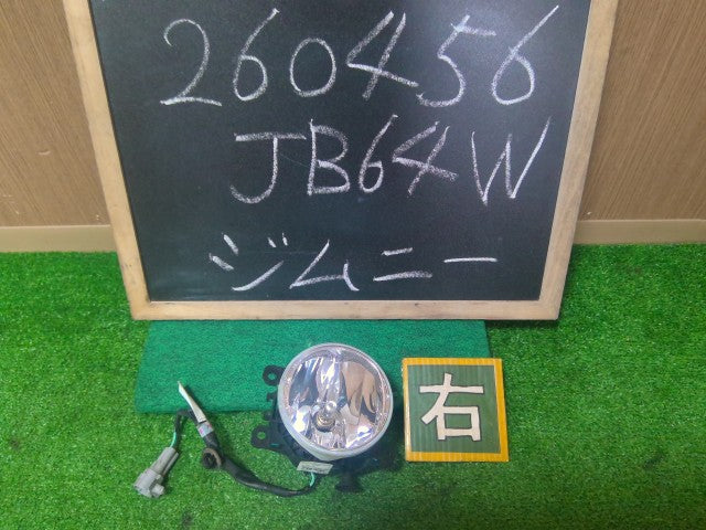 【中古】ジムニー 3BA-JB64W 右 フォグランプ