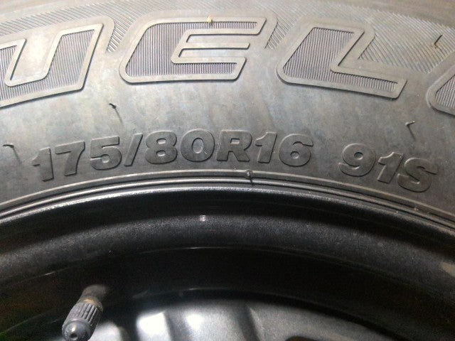 【中古】ジムニー 3BA-JB64W テンパー スペア