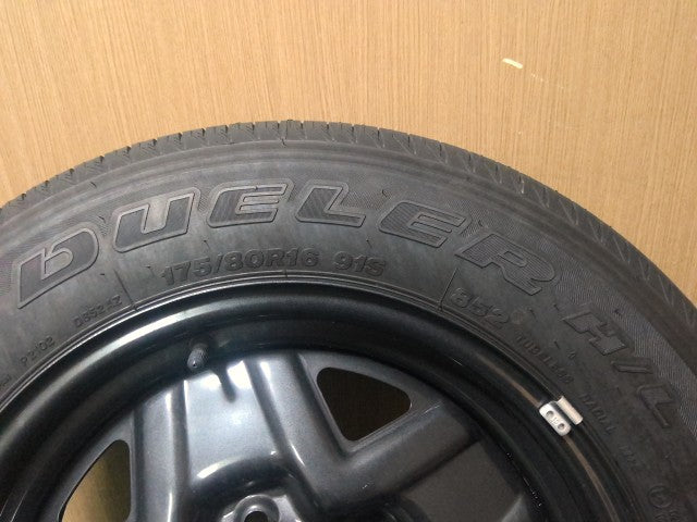 【中古】ジムニー 3BA-JB64W テンパー スペア