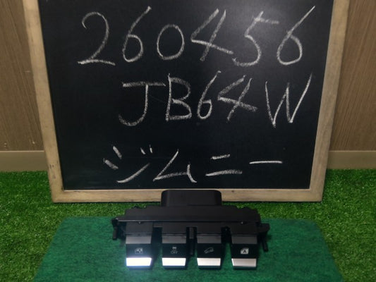 【中古】ジムニー 3BA-JB64W パワーウインドウスイッチ PWスイッチ