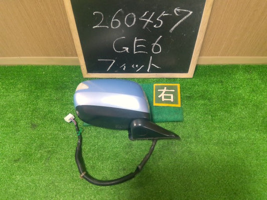 【中古】フィット DBA-GE6 右 サイドミラー