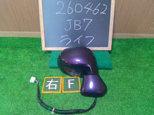 【中古】ライフ CBA-JB7 右 サイドミラー
