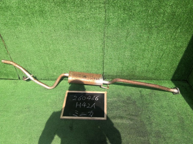 【中古】ミニカ TA-H42A リア マフラー