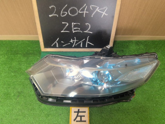 【中古】インサイト DAA-ZE2 左 ヘッドランプ