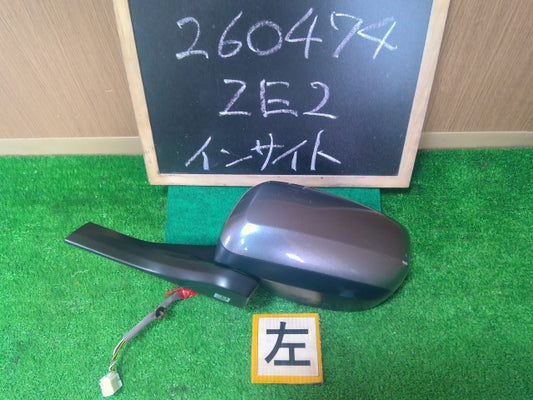 【中古】インサイト DAA-ZE2 左 サイドミラー