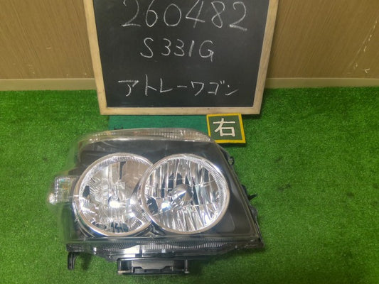 【中古】ハイゼットアトレ ABA-S331G 右 ヘッドランプ