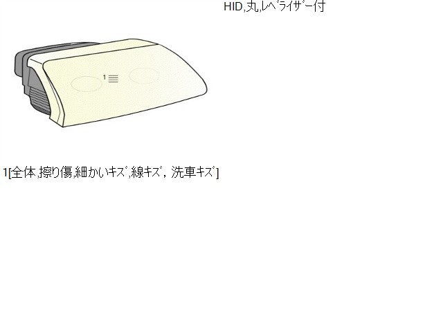 【中古】セレナ DAA-GFC27 右 ヘッドランプ