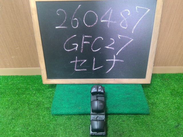 【中古】セレナ DAA-GFC27 パワーウインドウスイッチ PWスイッチ