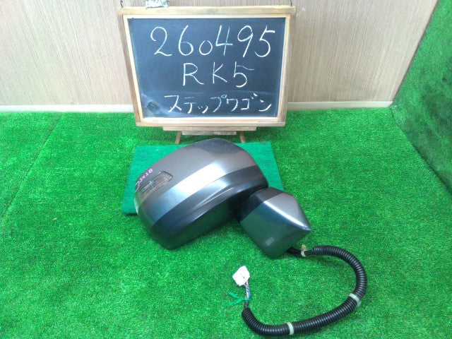 【中古】ステップワゴン DBA-RK5 右 サイドミラー