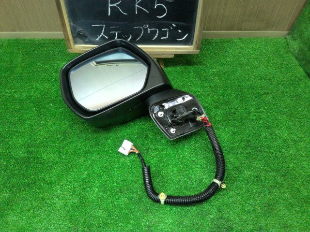 【中古】ステップワゴン DBA-RK5 左 サイドミラー