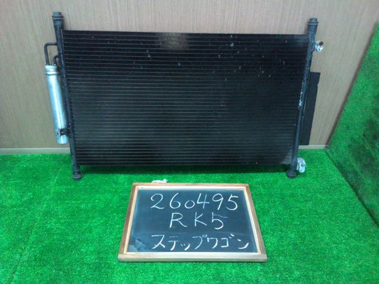 【中古】ステップワゴン DBA-RK5 エアコン コンデンサー