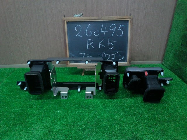 【中古】ステップワゴン DBA-RK5 オーディオパネル 吹き出し口