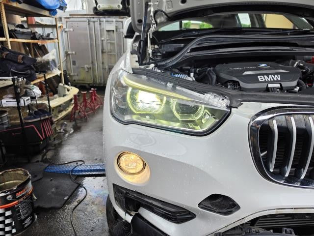 【中古】BMW LDA-HT20 右 ヘッドランプ