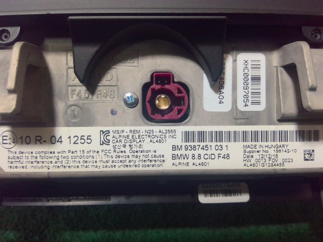 【中古】BMW LDA-HT20 マルチ ナビ