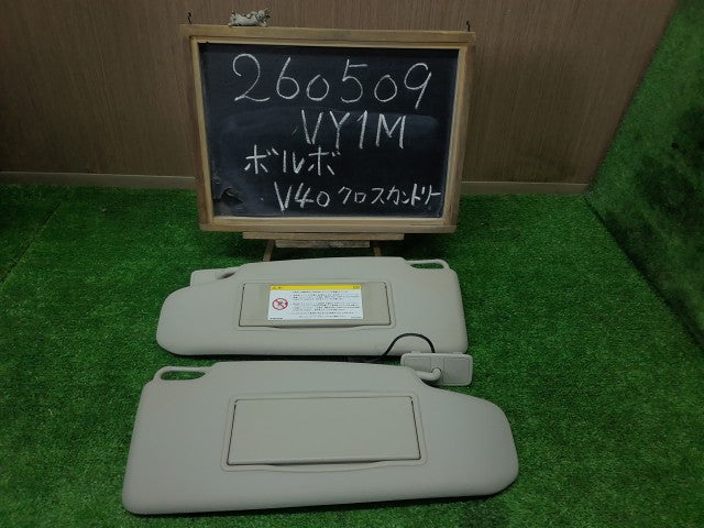 【中古】ボルボ 40シリーズ DBA-MB5204T サンバイザー