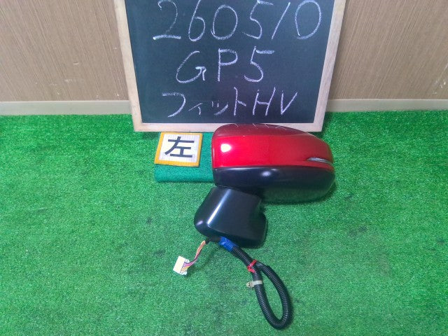 【中古】フィット DAA-GP5 左 サイドミラー