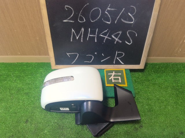 【中古】ワゴンＲ DAA-MH44S 右 サイドミラー