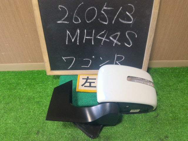 【中古】ワゴンＲ DAA-MH44S 左 サイドミラー