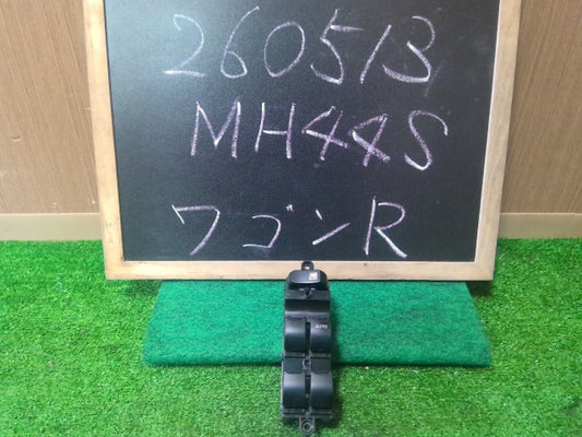 【中古】ワゴンＲ DAA-MH44S パワーウインドウスイッチ PWスイッチ