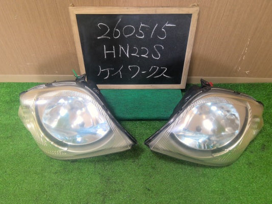 【中古】ＫＥＩ TA-HN22S ヘッドランプ ヘッドライト