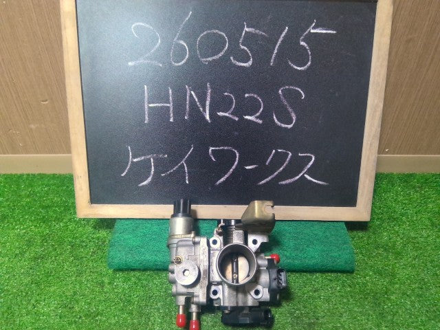 【中古】ＫＥＩ TA-HN22S スロットルボディ スロボ