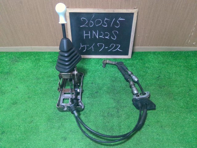 【中古】ＫＥＩ TA-HN22S シフトレバー シフトノブ