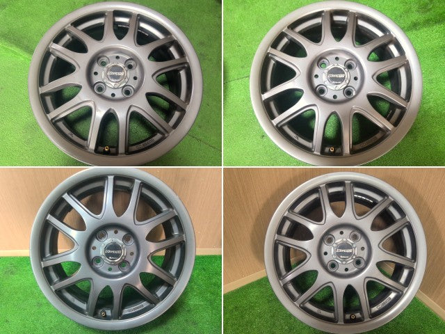 【中古】社外アルミ ホイール 15インチ 6J