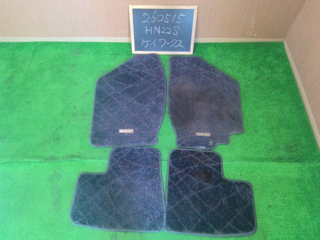【中古】ＫＥＩ TA-HN22S フロアマット 1台分