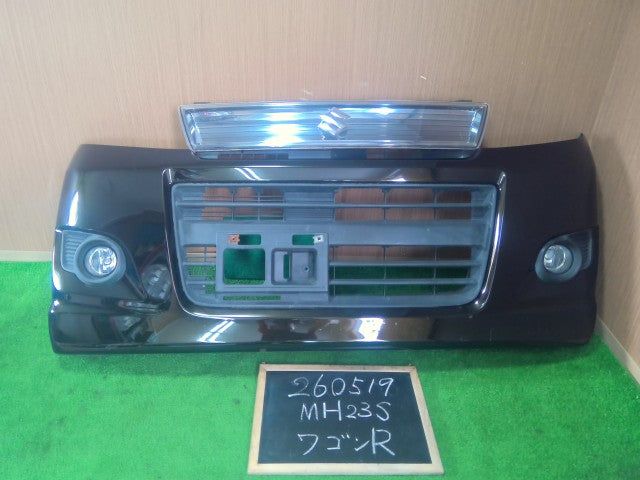 【中古】ワゴンＲ DBA-MH23S フロント バンパー