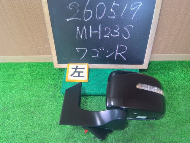 【中古】ワゴンＲ DBA-MH23S 左 サイドミラー