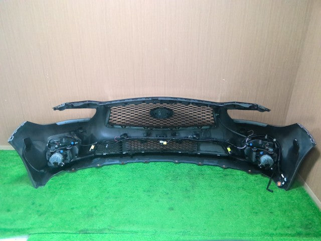 【中古】スカイライン DAA-HV37 フロント バンパー