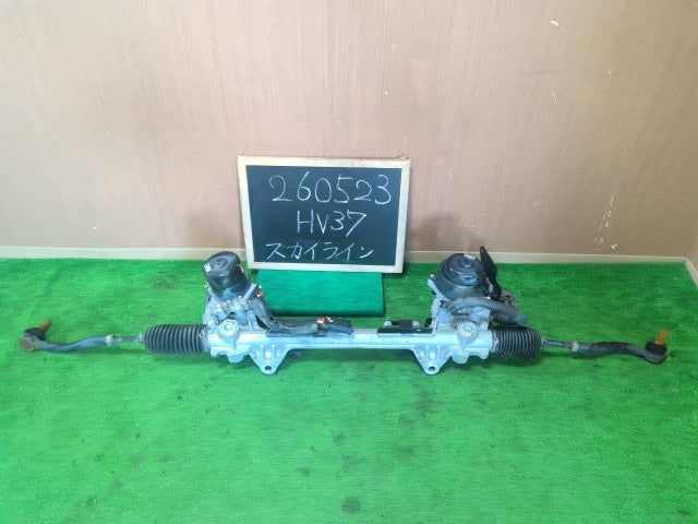 【中古】スカイライン DAA-HV37 ステアリングギアボックス パワステラック