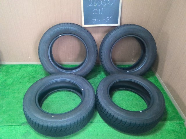 【中古】15インチ スタッドレス タイヤ ヨコハマ