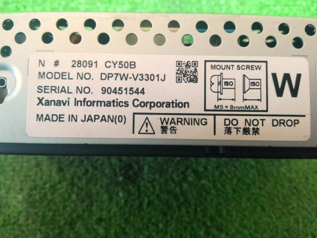【中古】ティーダ DBA-C11 カーナビゲーション NAUｰ3503K