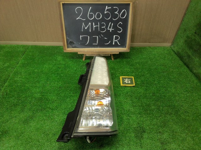 【中古】ワゴンＲ DBA-MH34S 右 テールランプ