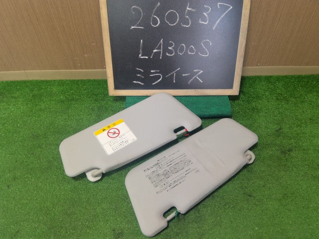 【中古】ミライース DBA-LA300S サンバイザー 左右