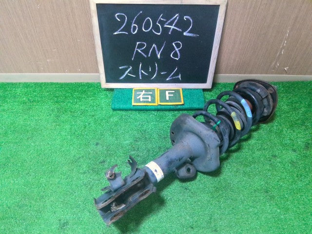 【中古】ストリーム DBA-RN8 右 フロント