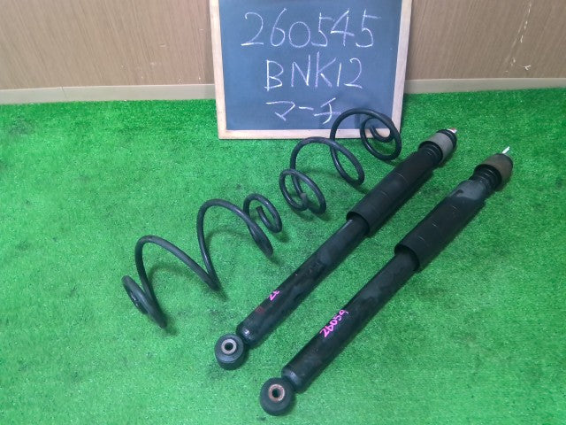 【中古】マーチ DBA-BNK12 リア ショック