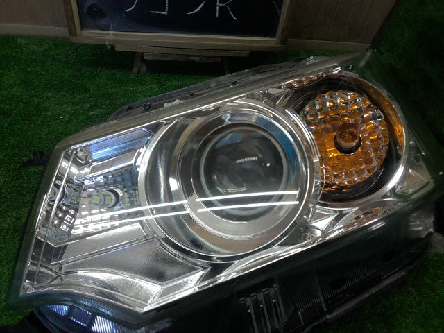 【中古】ワゴンＲ DBA-MH34S 左 ヘッドランプ