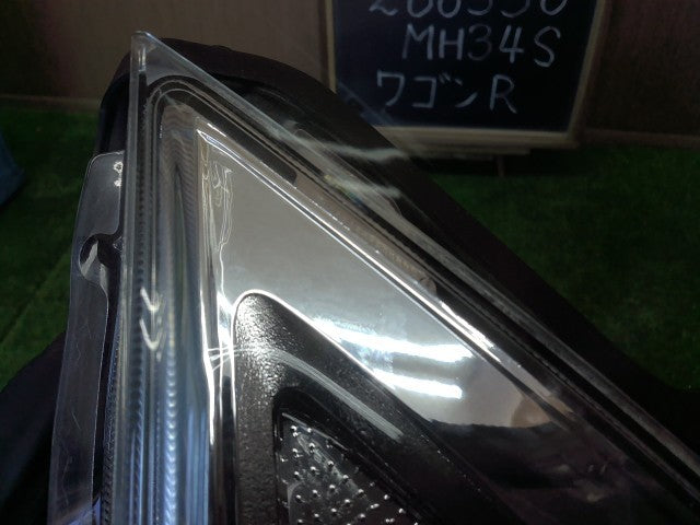 【中古】ワゴンＲ DBA-MH34S 左 ヘッドランプ