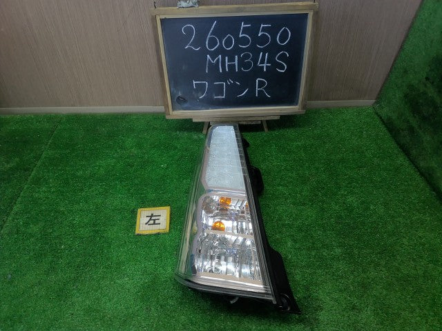 【中古】ワゴンＲ DBA-MH34S 左 テールランプ