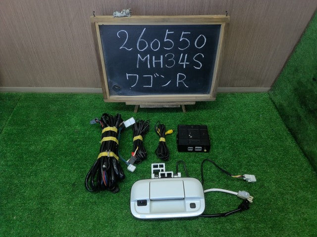 【中古】ワゴンＲ DBA-MH34S バックドア用 アウターハンドル
