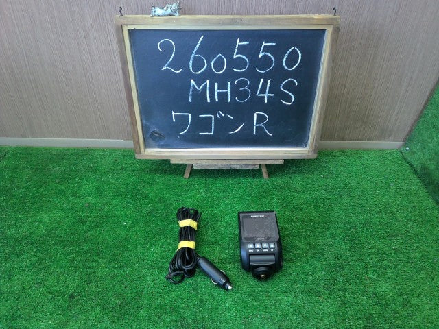 【中古】コムテック ドライブレコーダー 360度カメラワゴンＲ DBA-MH34S
