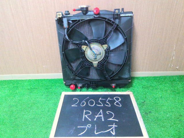 【中古】プレオ GF-RA2 ラジエータ 電動ファン