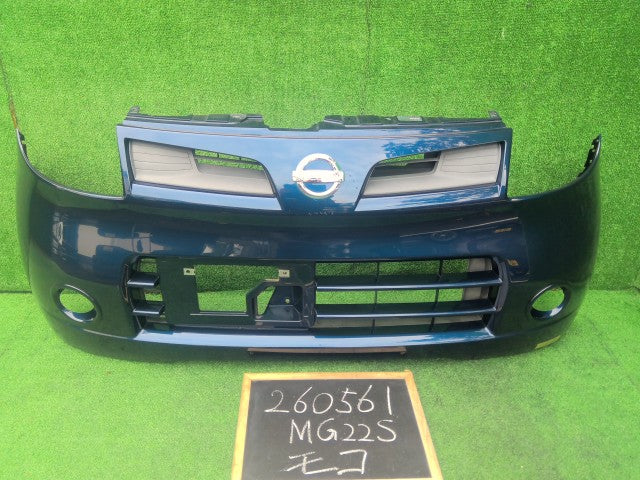 【中古】モコ CBA-MG22S フロント バンパー