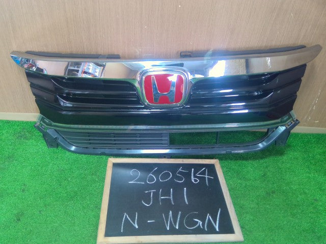 【中古】Ｎ－ＷＧＮ DBA-JH1 ラジエータグリル 赤エンブレム