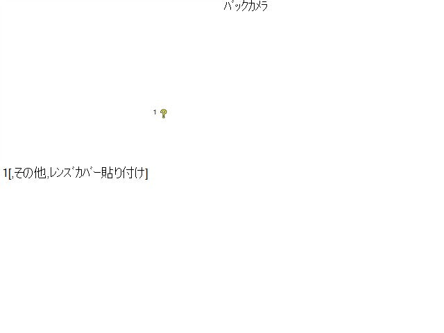 【中古】Ｎ－ＷＧＮ DBA-JH1 バック カメラ