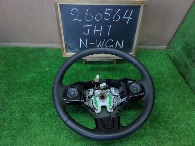 【中古】Ｎ－ＷＧＮ DBA-JH1 レザー 革