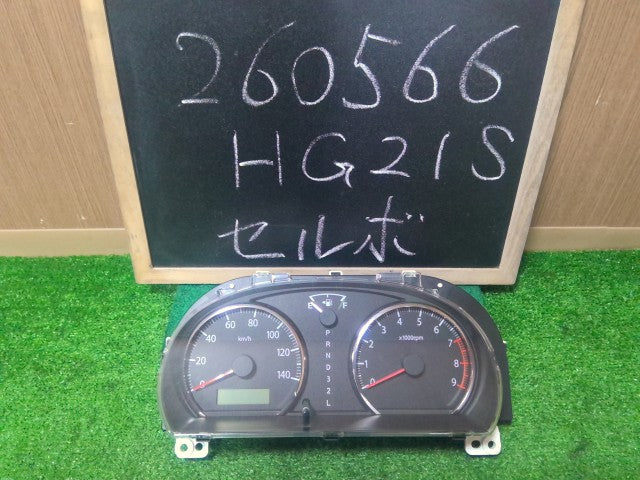 【中古】セルボ DBA-HG21S スピードメーター 34100-66K52