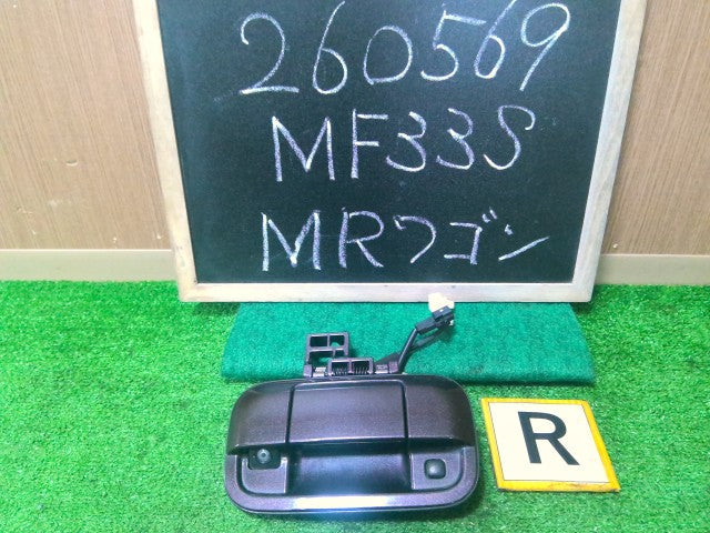 【中古】ＭＲワゴン DBA-MF33S バックドア用 アウターハンドル